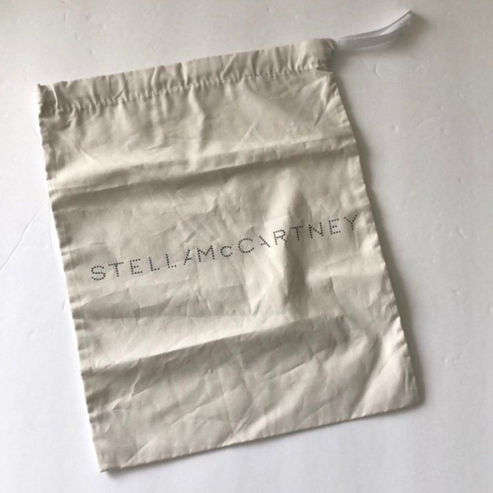 Stella McCartney Original Drawstring Dust Bag Light Grey 10" X 13"